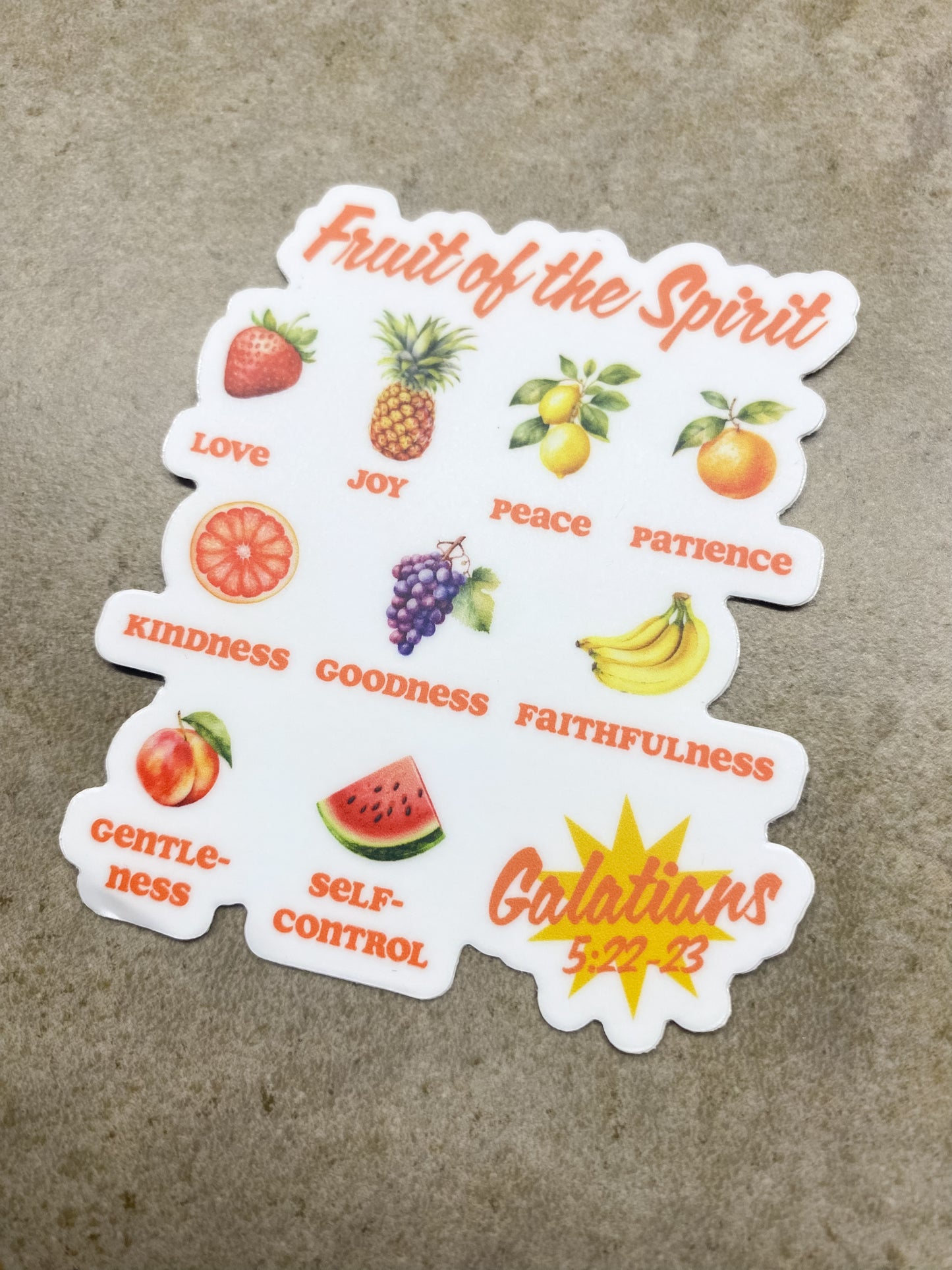 Fruit of the Spirit Sticker