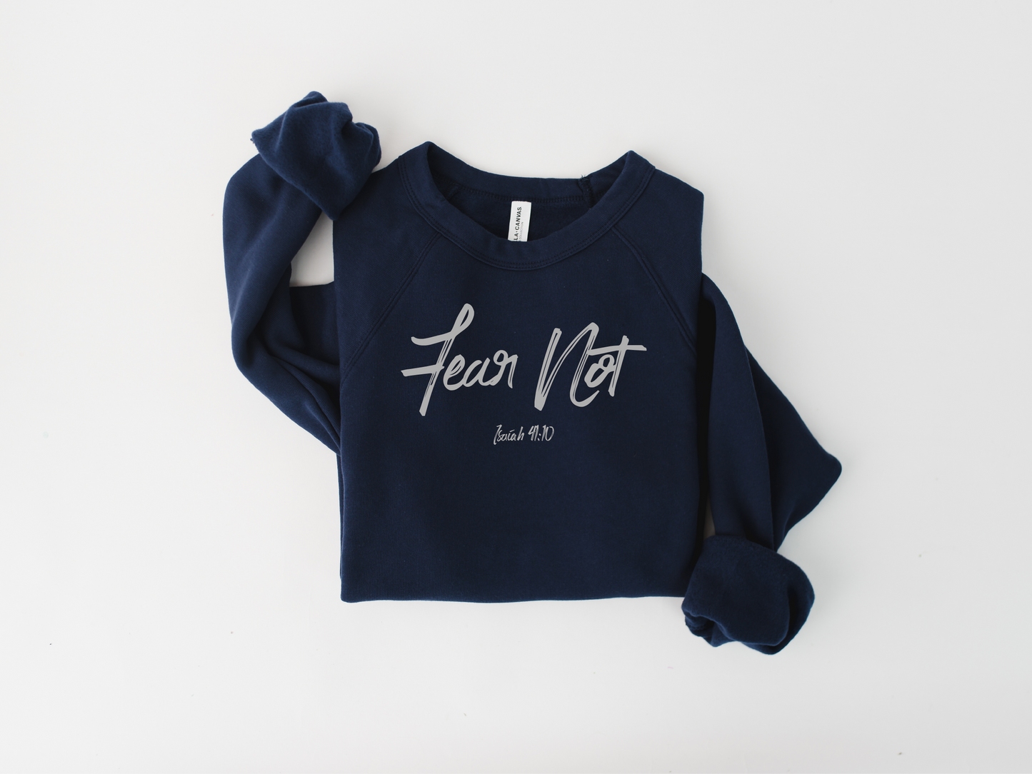 Fear Not Sweater- Midnight Navy