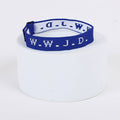 WWJD Royal Blue Bracelet