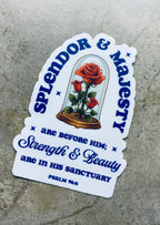 Spendor & Majesty Sticker