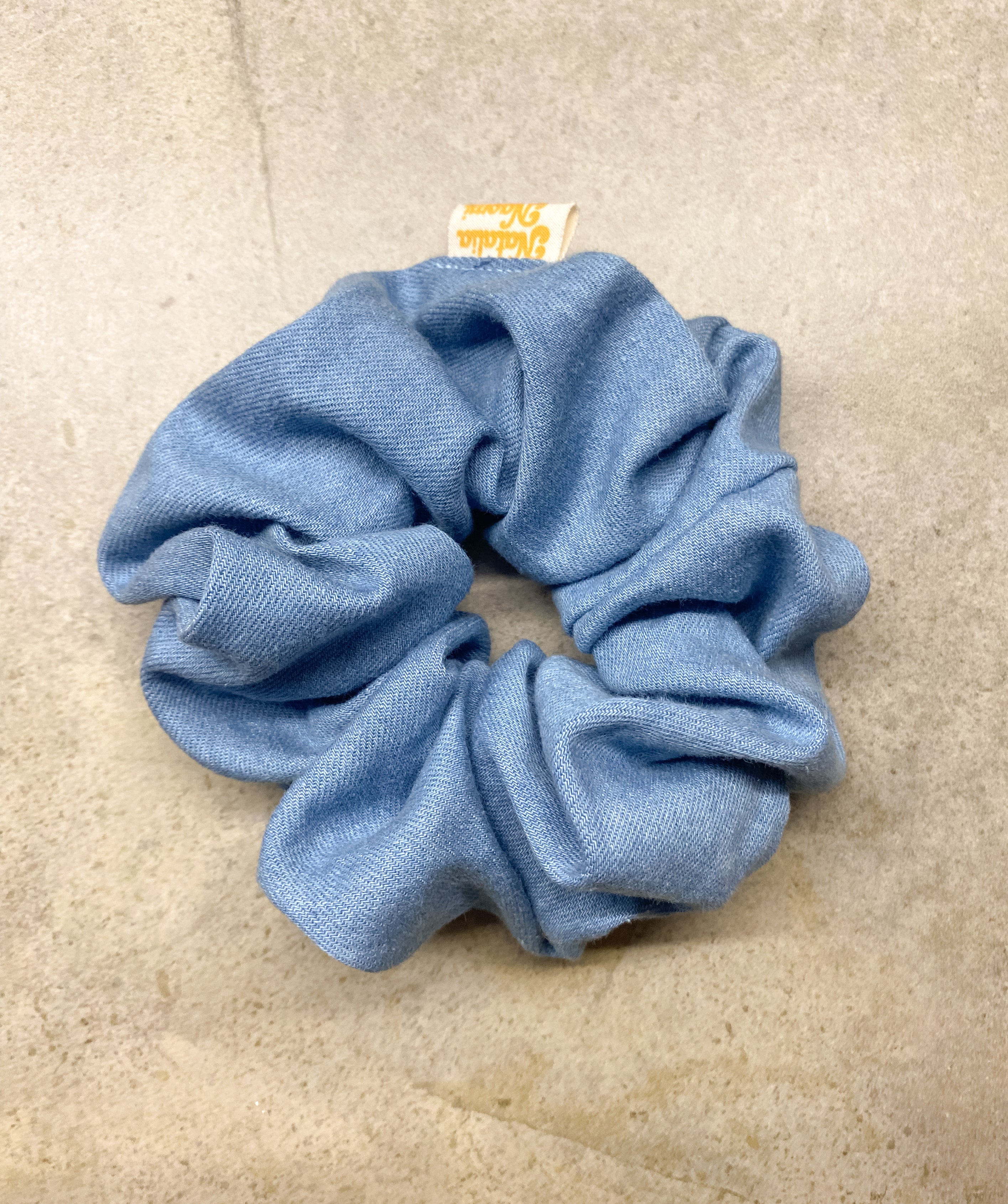 Light Denim Scrunchie