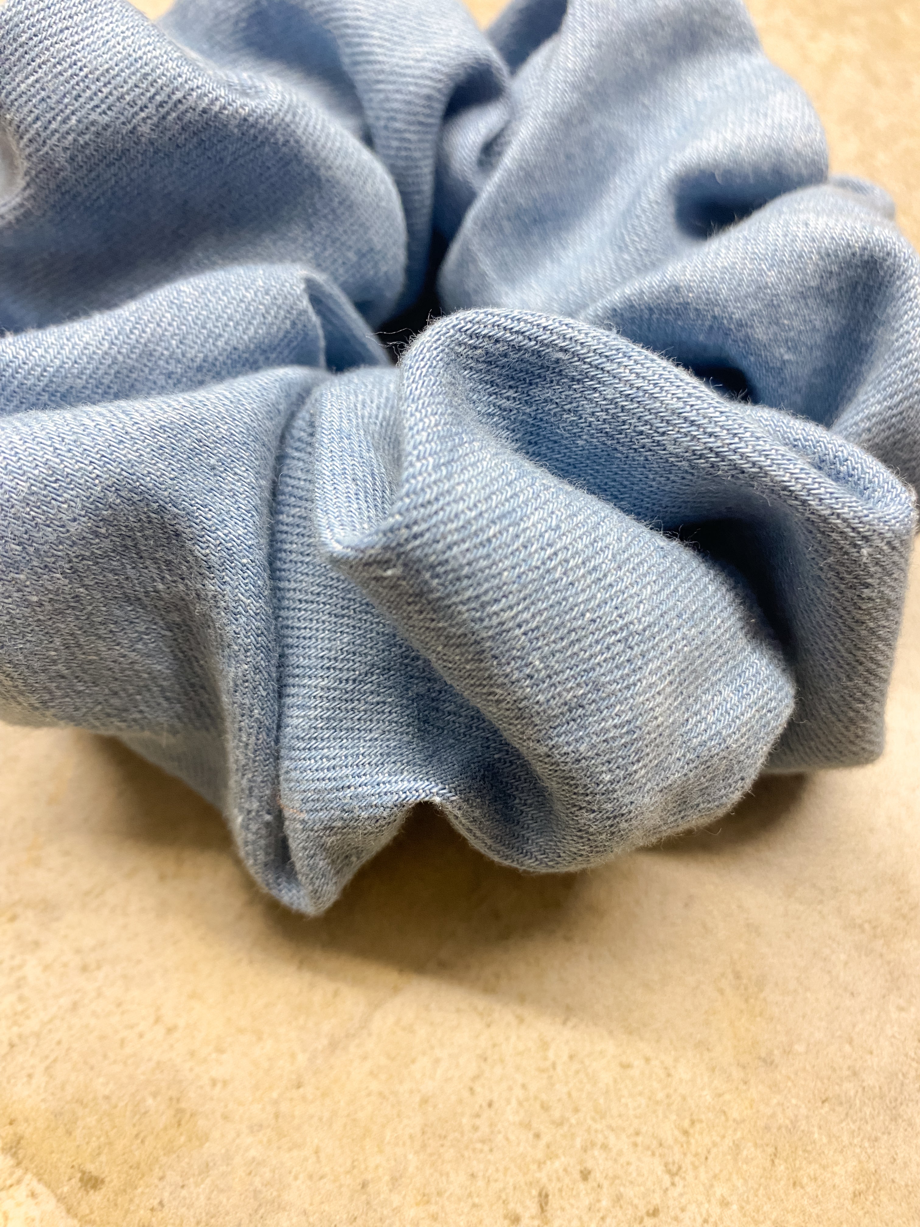 Light Denim Scrunchie