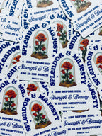 Spendor & Majesty Sticker