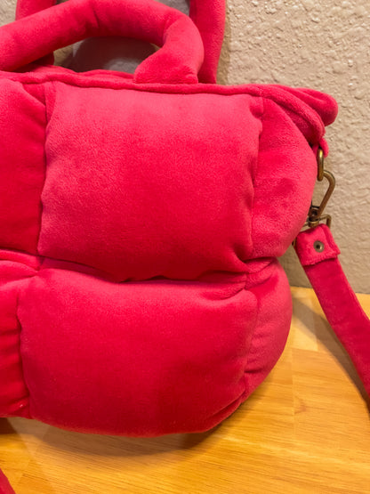 Hot Pink Puffer Bag