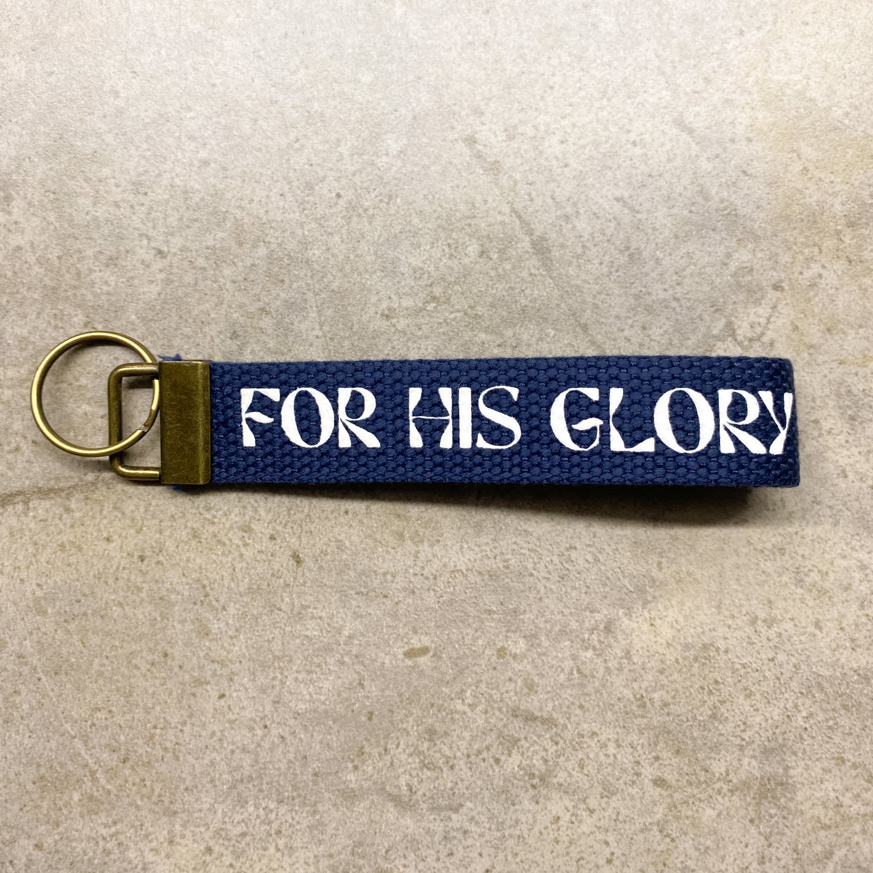 For His Glory Key Fob