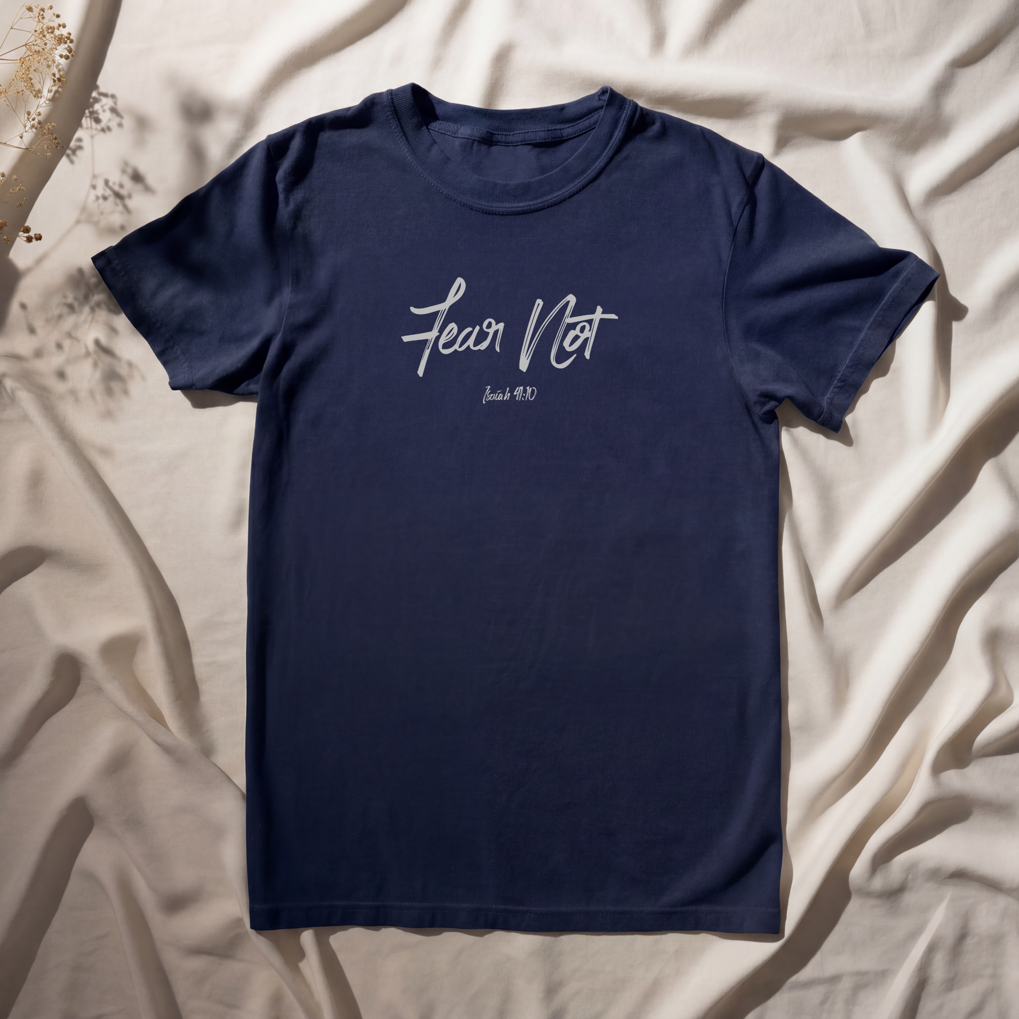 Fear Not T-Shirt- Navy