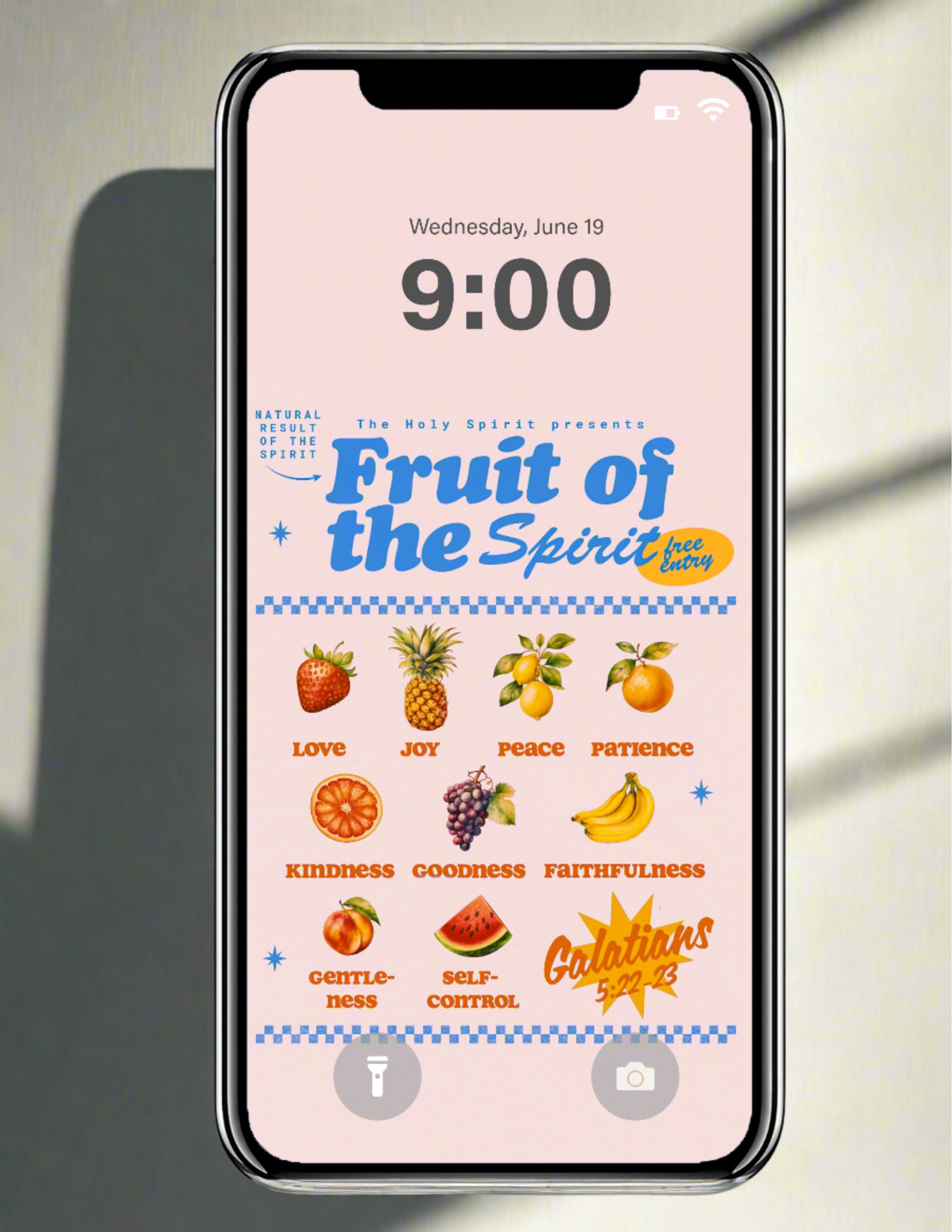 Fruit of the Spirit Phone Wallpaper