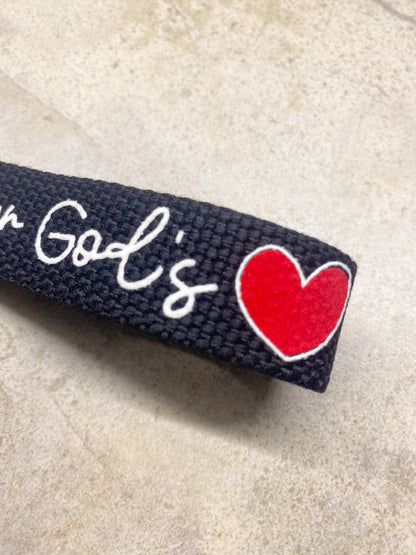 After God’s Heart Key Fob - Natalia Naomi Brand