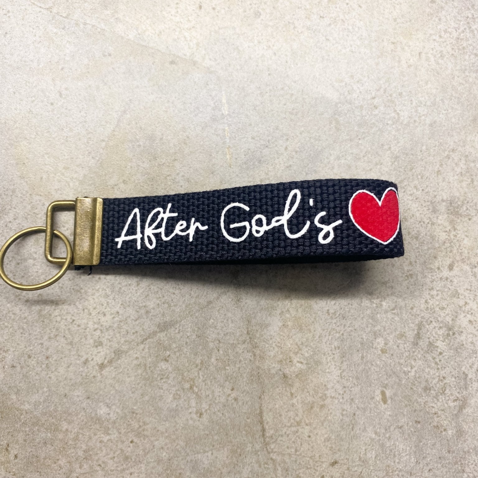 After God’s Heart Key Fob - Natalia Naomi Brand