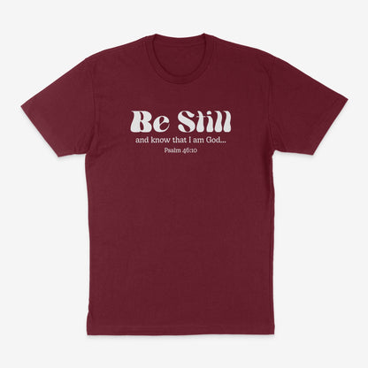 Be still and know T-shirt - Cardinal - Natalia Naomi Brand