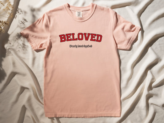 Beloved T-shirt- Peachy - Natalia Naomi Brand