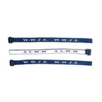 Bracelet Woven WWJD Delta Blue - Natalia Naomi Brand