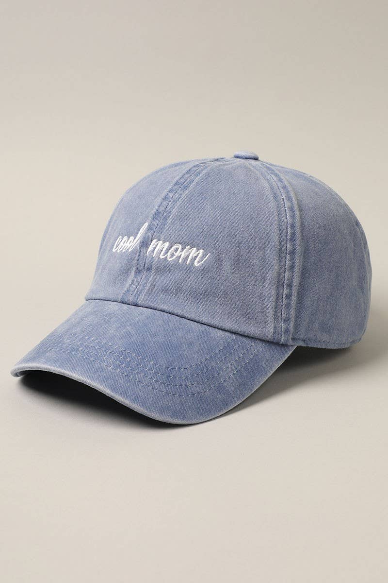 Cool mom embroidery baseball cap - Natalia Naomi Brand