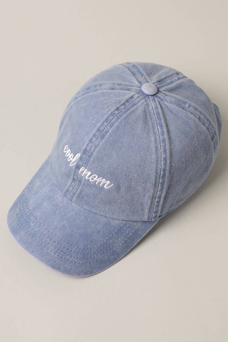 Cool mom embroidery baseball cap - Natalia Naomi Brand