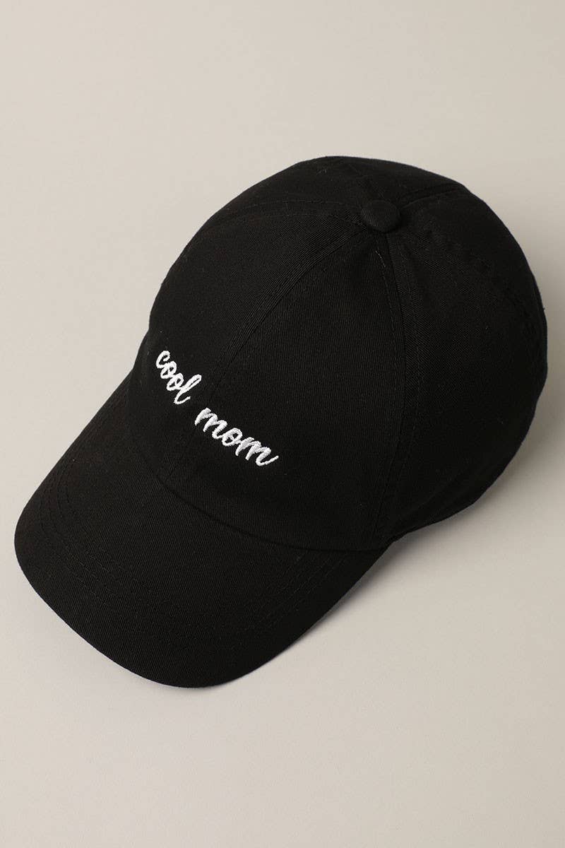 Cool mom embroidery baseball cap - Natalia Naomi Brand