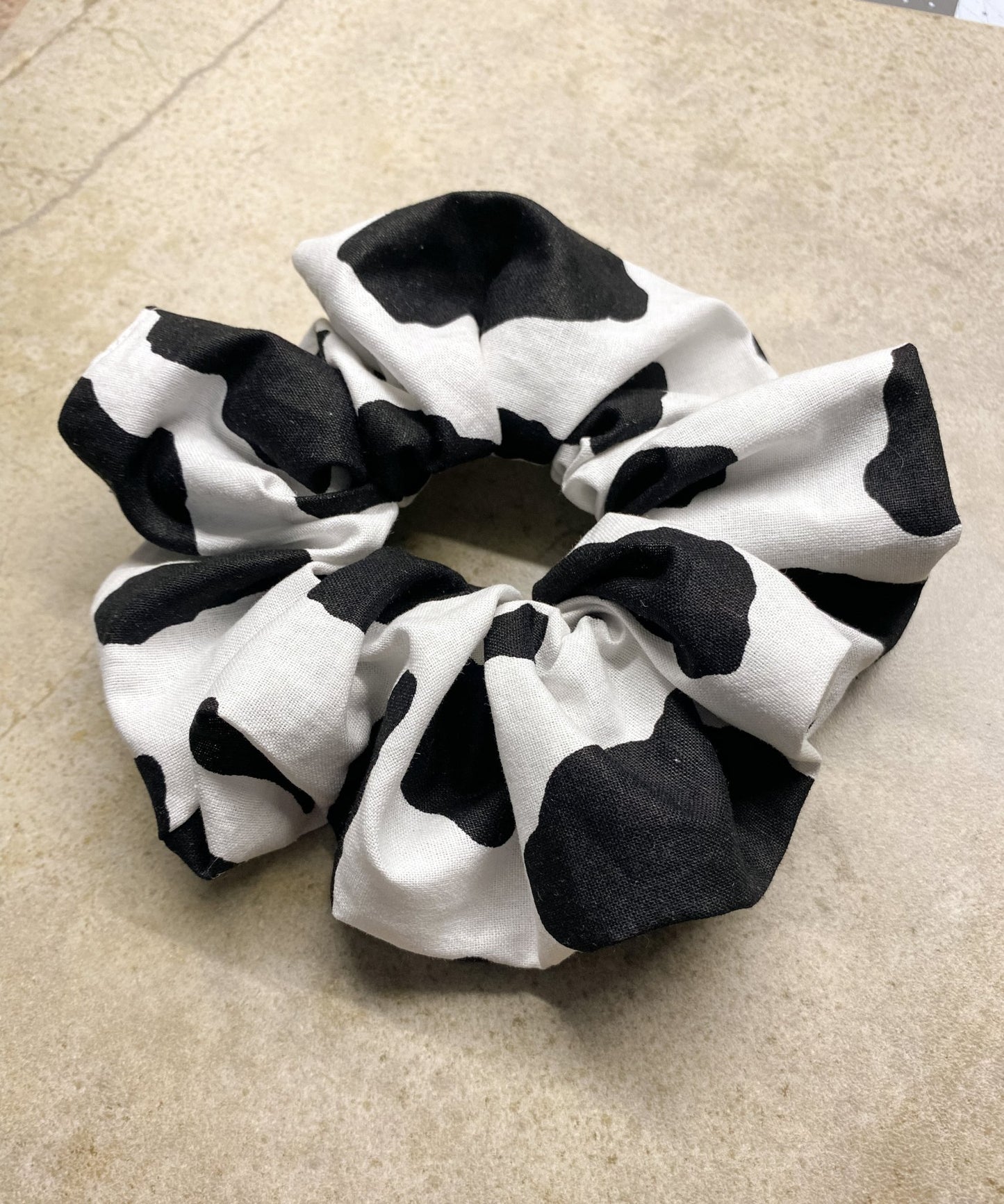 Cow print scrunchie - Natalia Naomi Brand