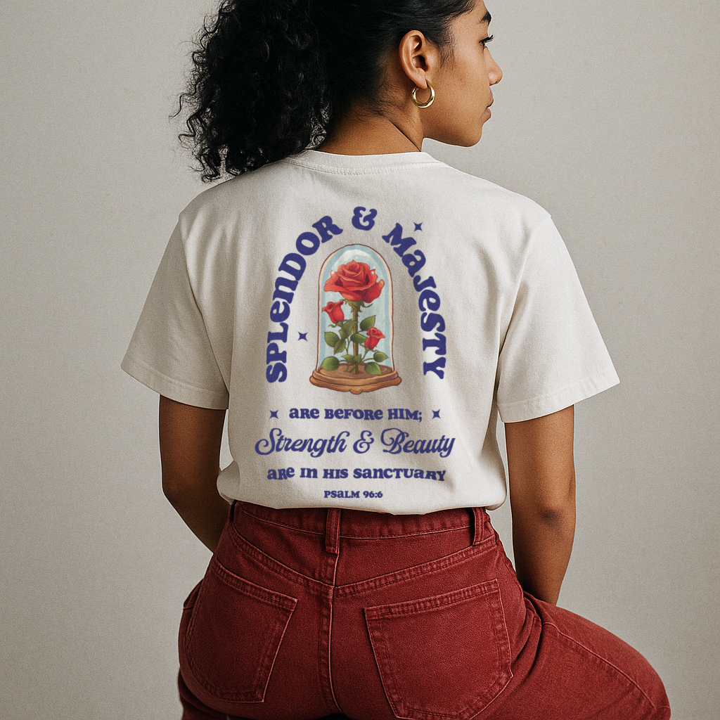 Splendor & Majesty T-shirt - Ivory