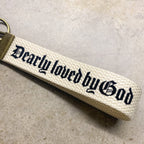 Dearly loved by God key fob - Natalia Naomi Brand