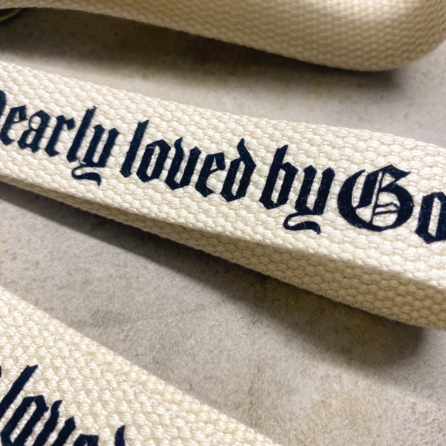 Dearly loved by God key fob - Natalia Naomi Brand