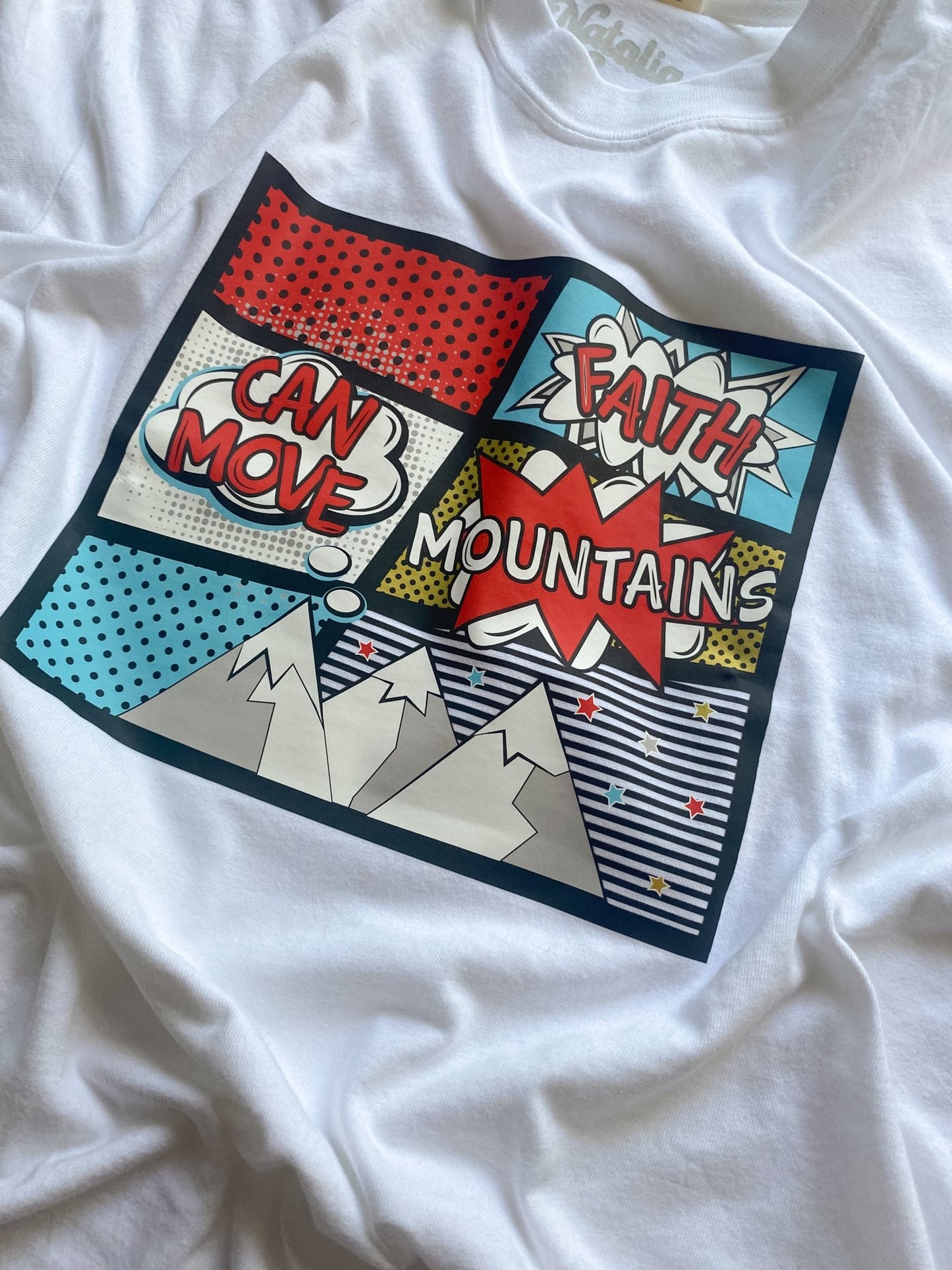 Faith can move mountains t-shirt - Natalia Naomi Brand