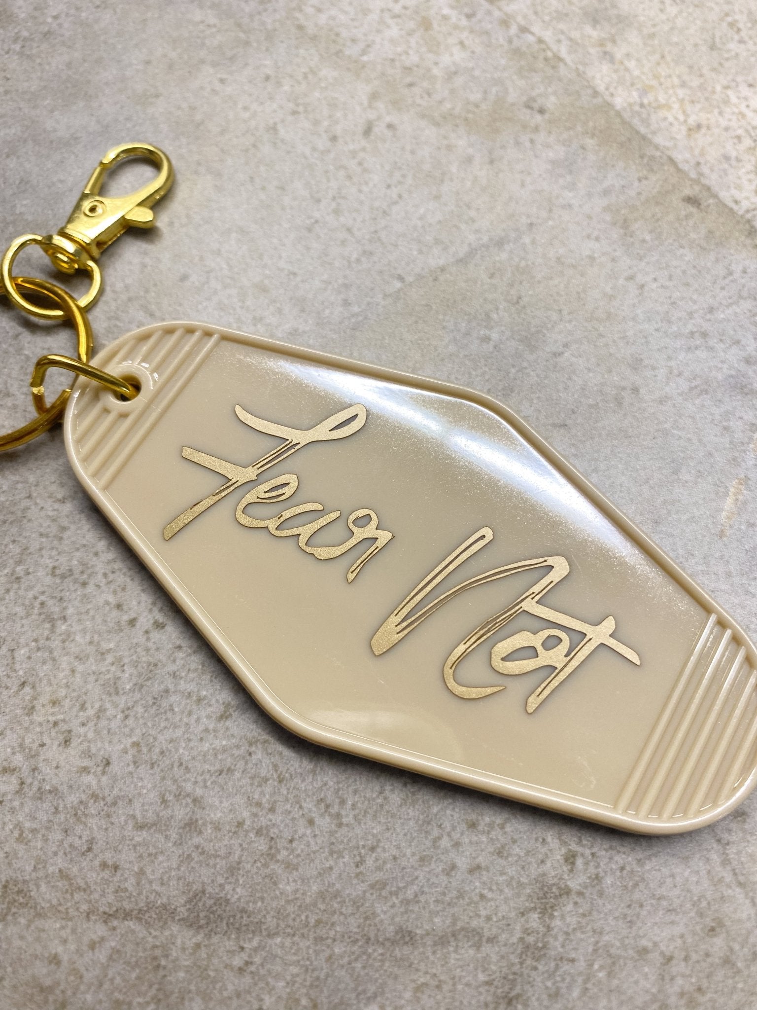 Fear not motel keychain - Natalia Naomi Brand