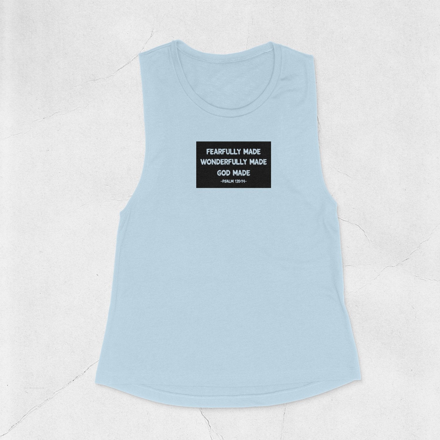 Fearfully and Wonderfully Made - Festival Muscle Tee - Natalia Naomi Brand
