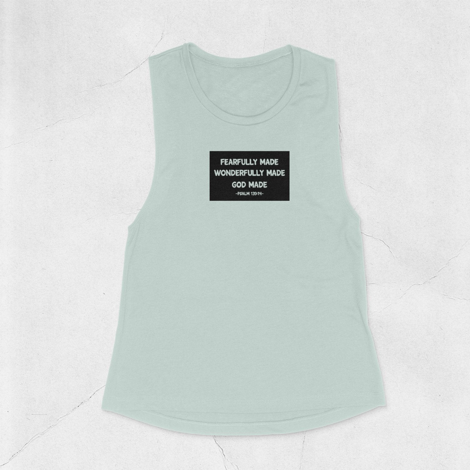Fearfully and Wonderfully Made - Festival Muscle Tee - Natalia Naomi Brand