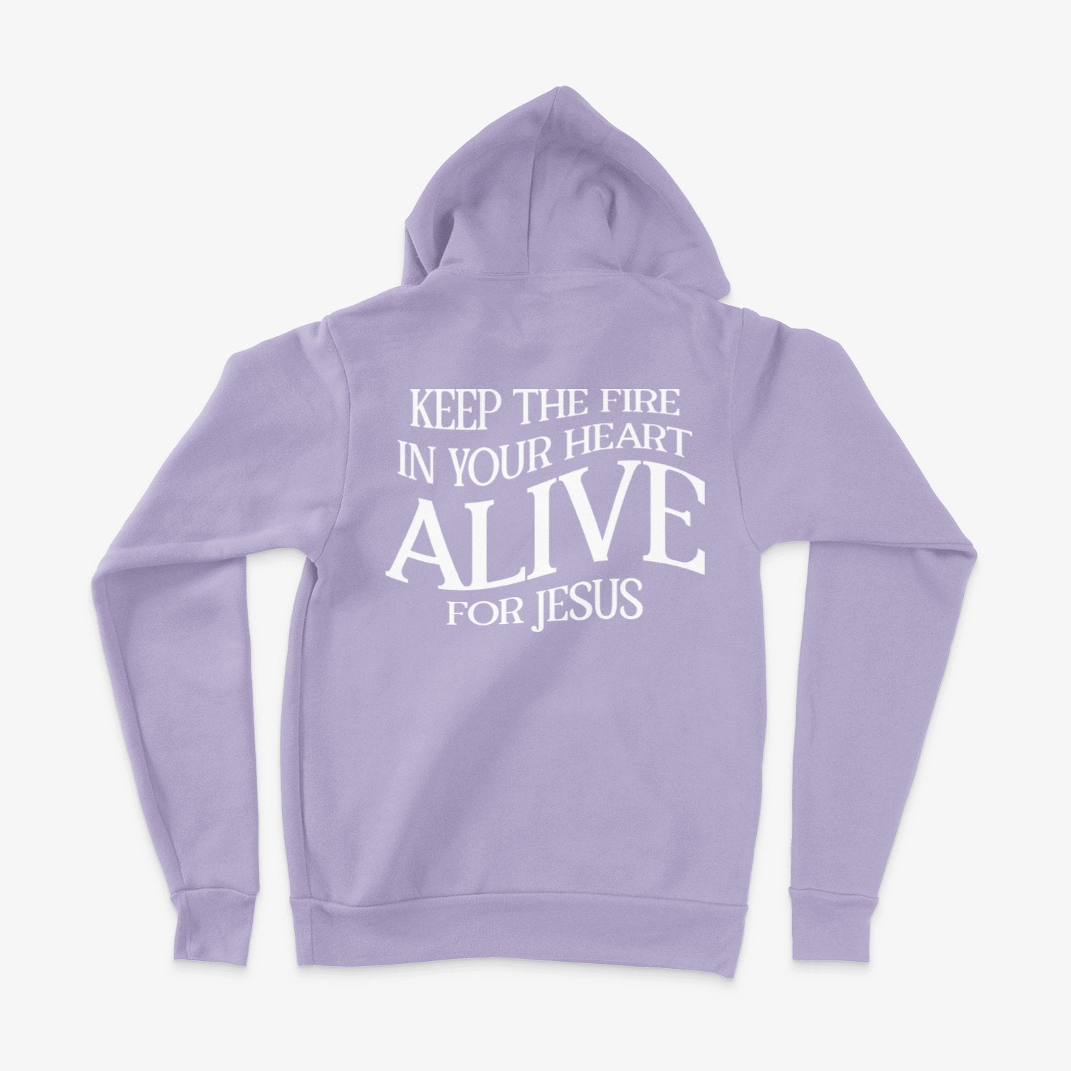 Keep the fire hoodie- Lavender - Natalia Naomi Brand