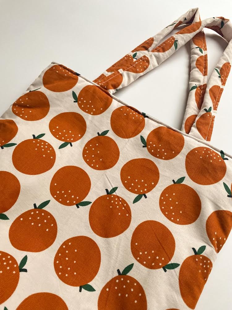 Orange market bag - Natalia Naomi Brand