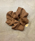 Silk Scrunchie- Coffee - Natalia Naomi Brand
