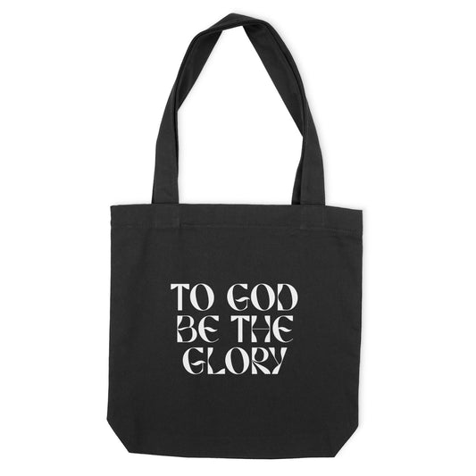 To God be the glory tote bag - Natalia Naomi Brand