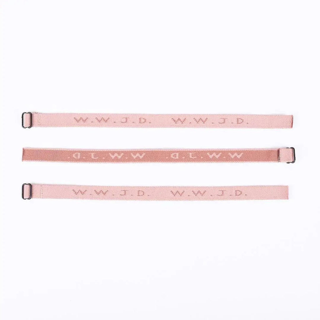 WWJD Bracelet - Pink - Natalia Naomi Brand