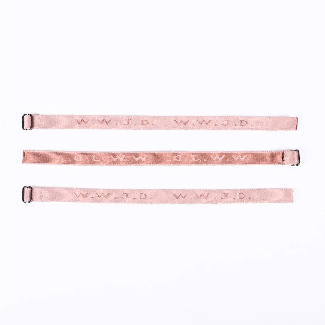 WWJD Bracelet - Pink - Natalia Naomi Brand