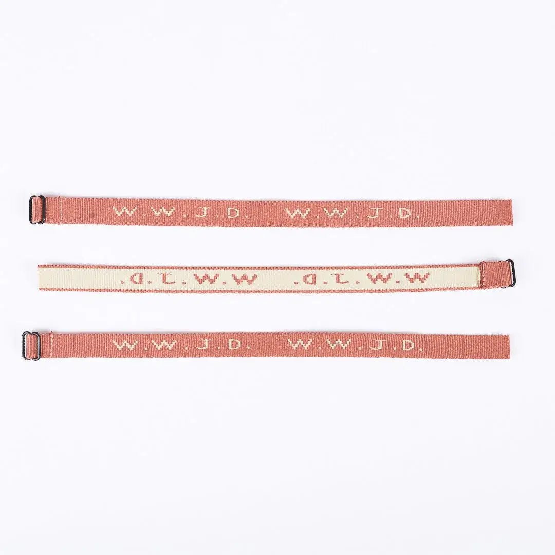 WWJD Bracelet - Terracotta - Natalia Naomi Brand
