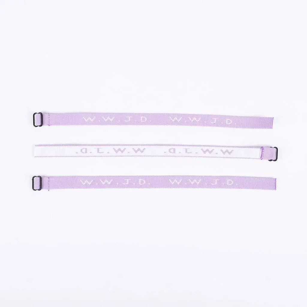 WWJD Violet Bracelet - Natalia Naomi Brand