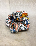 Flower Corduroy Large Scrunchie