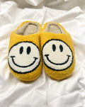 happy slippers yellow smile