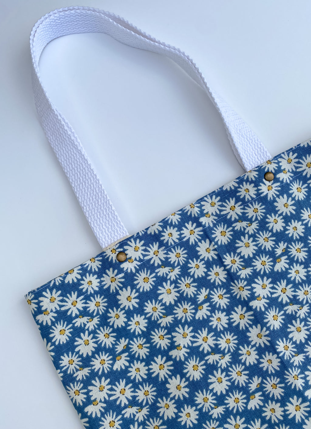 Blue Daisy Tote Bag